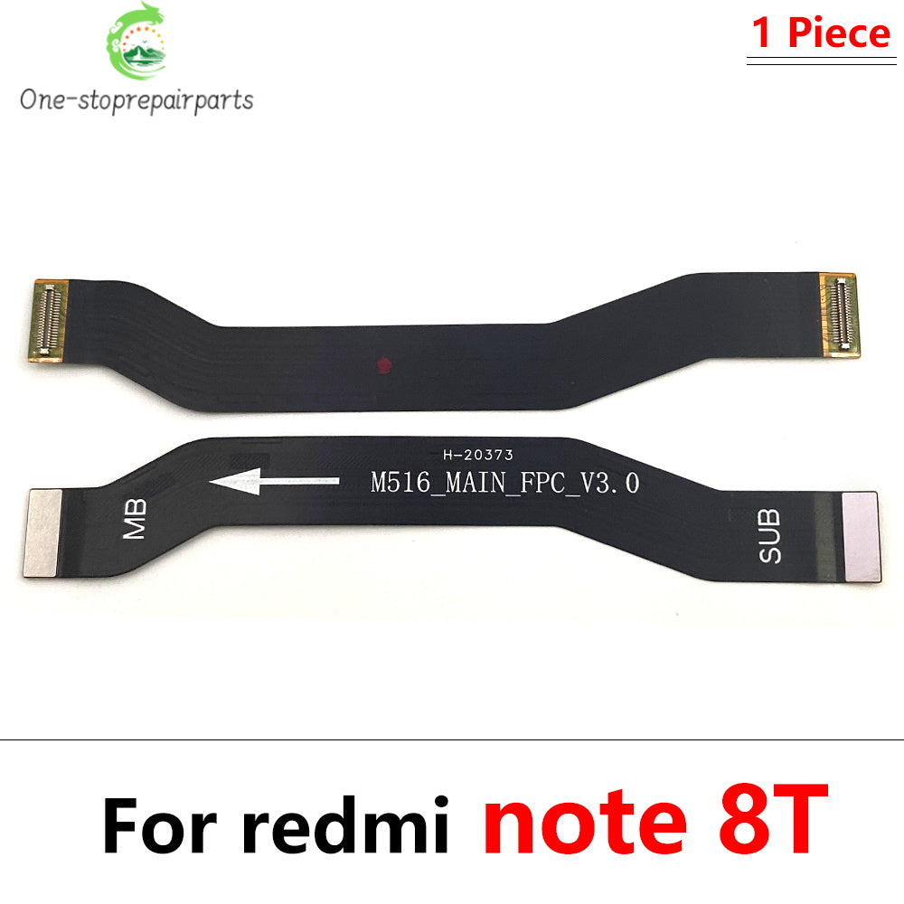 50Pcs/Lot, Main Board Motherboard Mainboard Flex Cable For Xiaomi Redmi 9 9A 9C 6 6A 8A Note 10 10s 8 7 6 Pro Note 11 4G 5G  Xiaomi  Xiao mi phone repair parts