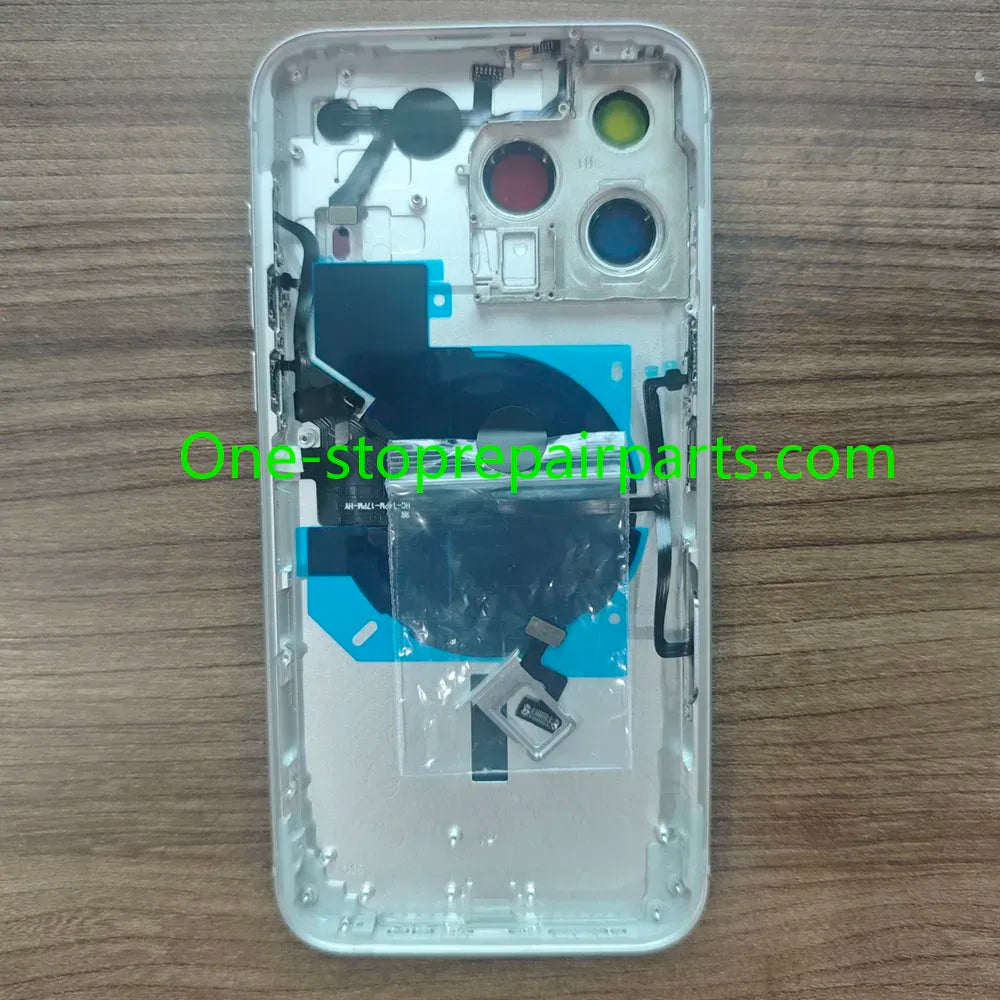 Pre-Installed Modified Back Housing For Iphone 14 Pro Max Convert To 17 Pro Max Middle Frame Housing 14Pm Diy Like 17Pm + Tray iPhone phone repair parts