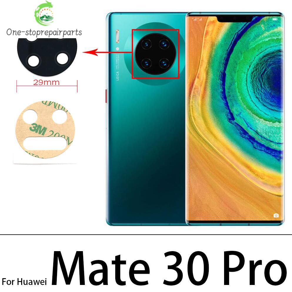 10Pcs/Lot, Rear Back Camera Lens Glass For Huawei Mate 10 30 20 40 50 Pro Lite 20X With Sticker Huawei phone repair parts
