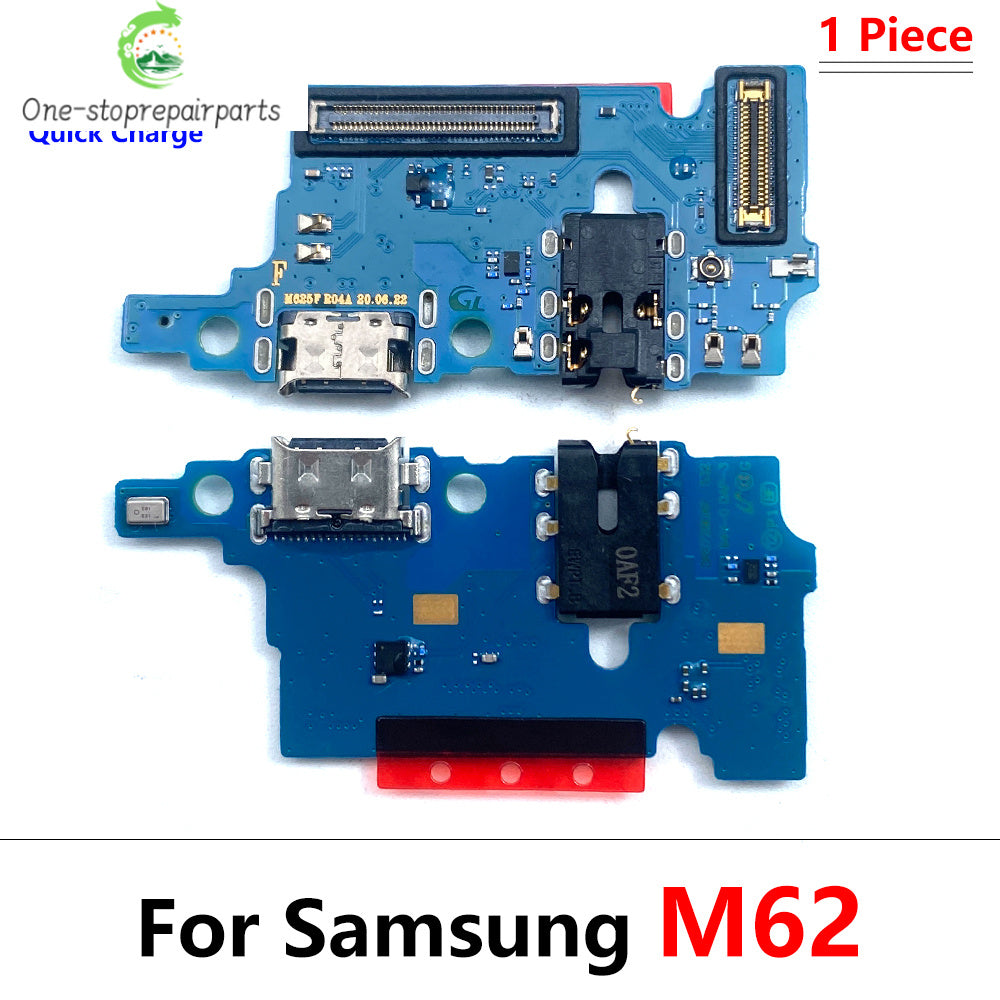 10Pcs USB Charger Charging Port Connector Flex Cable For Samsung M31 M31S M51 M10 M20 M30 M30s M21s M32 M52 M62 M13 M33 M53 5G Samsung phone repair parts
