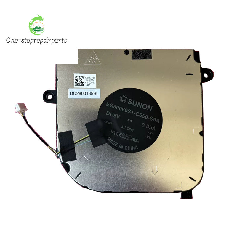 New Original Laptop CPU Cooling Fan For DELL Latitude 5440 Precision 3480 0KF74T Dell laptop repair parts