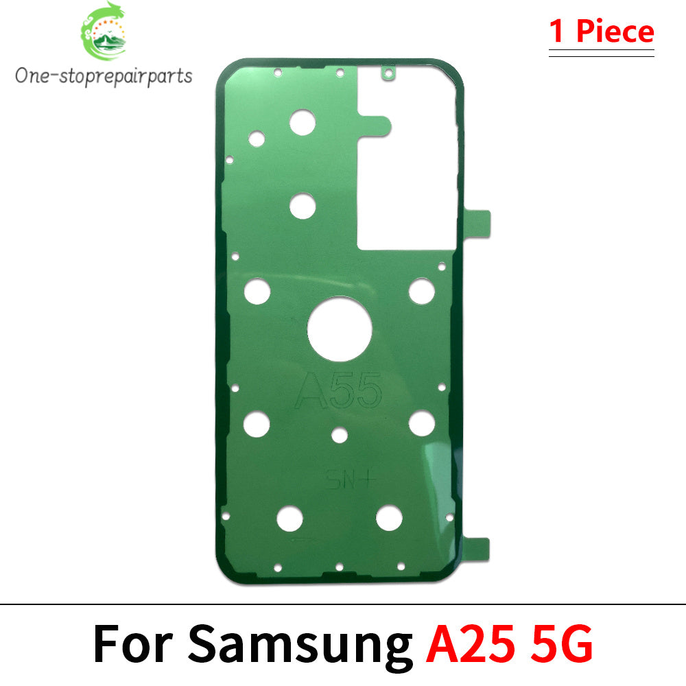 10Pcs/Lot, Back Battery Cover Door sticker Adhesive glue tape For Samsung A23 A33 A53 A73 A34 A54 A05 A05s A15 A25 A35 A55 4G 5G Samsung phone repair parts