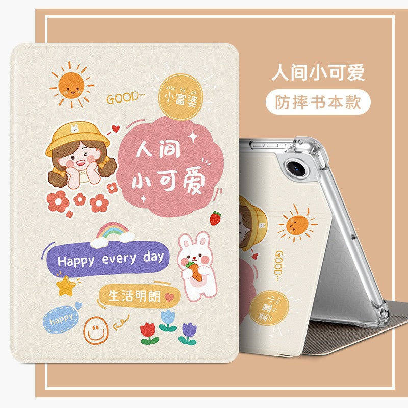 For Lenovo Xiaoxin pad 2022 protective case 2024 Lenovo tablet padpro protective case 10.6 inch padplus silicone all-inclusive edge 11.5 computer anti-drop 2020 transparent Tablet Accessories