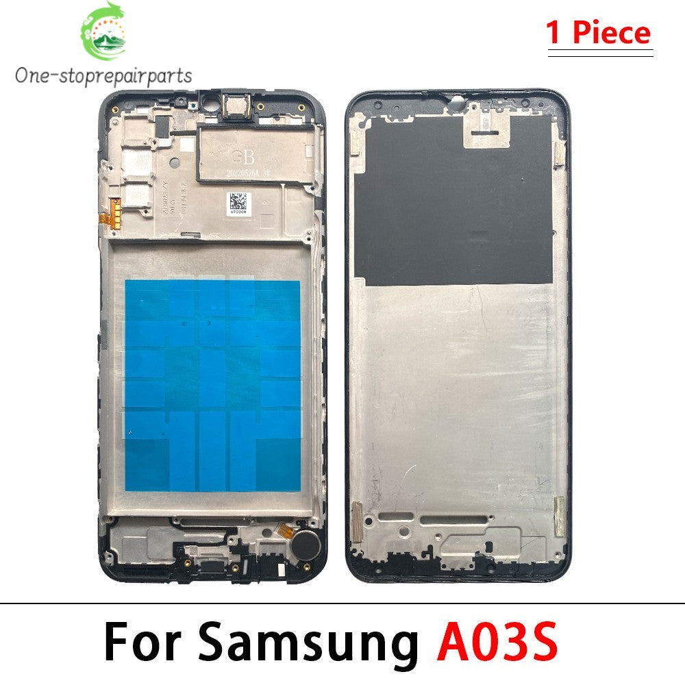 New For Samsung A02s A03s A03 Core A04 A04s A04E A05 A05s A06 Housing Middle Frame Bezel Middle Replacement Parts Middle Frame Samsung phone repair parts