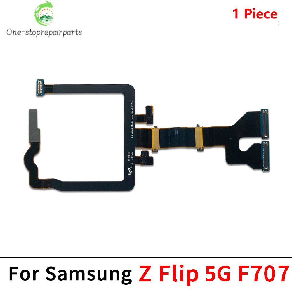 New Spin Axis Flex For Samsung Z Flip 1 2 3 4 5 F700 F707B F711 F721 F731 5G MainBoard Connector LCD Display USB Flex Cable Samsung phone repair parts