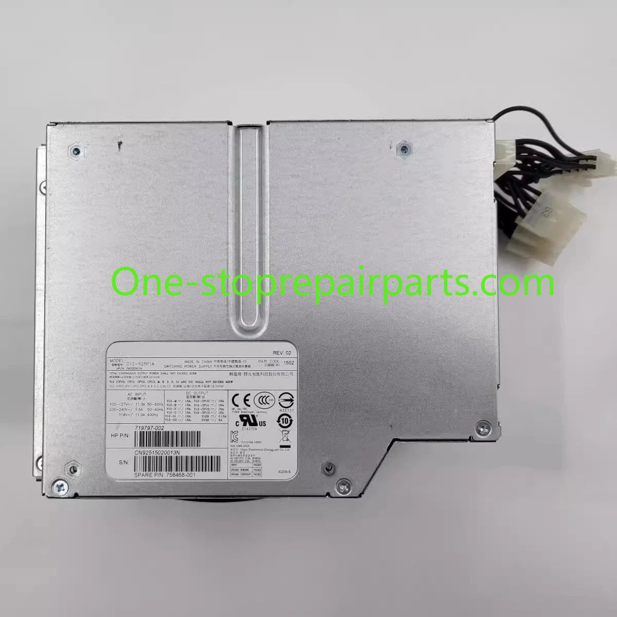 719797-002 Power adapter supply for HP Z640 D12-925P1A 758468-001 925W D925E001H Switching Power Supply HP laptop repair parts