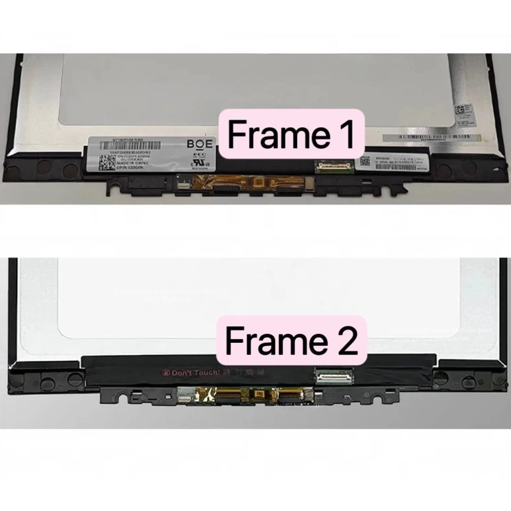 14'' FHD Laptop Display For Dell Inspiron 5400 5406 7405 2-in-1 P126G P126G001 P126G002 LCD Touch Screen Replacement Assembly Dell laptop repair parts