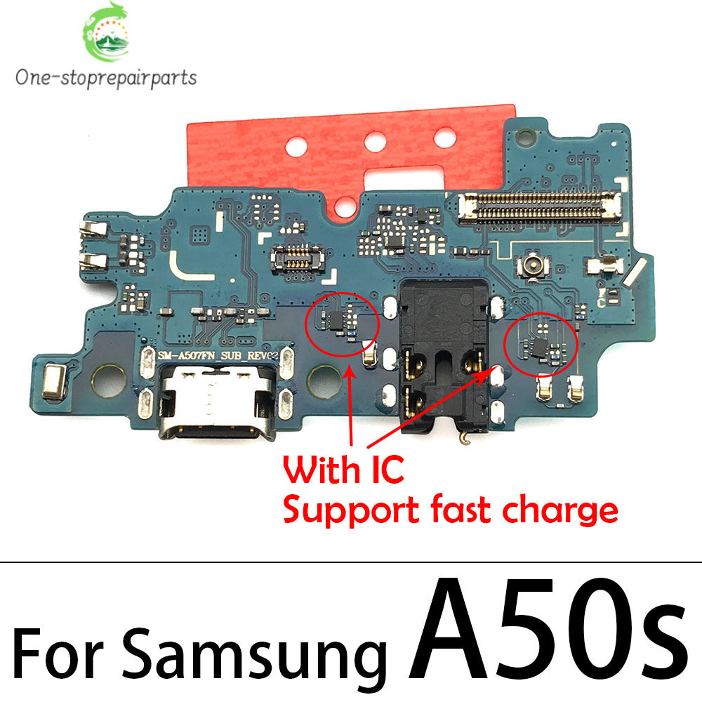 10Pcs USB Charger Charging Port Dock Connector Board Flex Cable For Samsung A10s A20s A30s A50s A21s A03s A03 Core A04 A04s Samsung phone repair parts