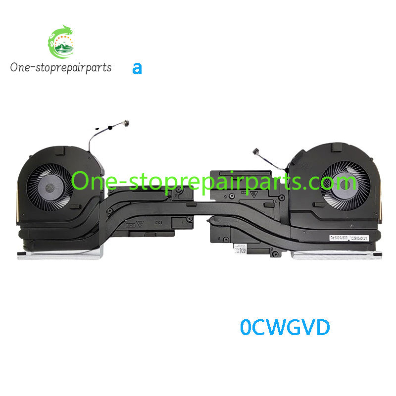 NEW Original LAPTOP CPU GPU Cooling Fan With Heatsink For DELL Precsion 7760 RTXA Series 0CWGVD Dell laptop repair parts