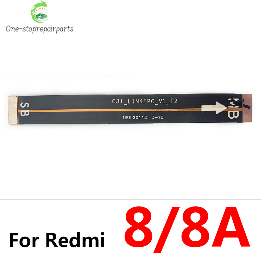 50Pcs/Lot, Main Board Motherboard Mainboard Flex Cable For Xiaomi Redmi 9 9A 9C 6 6A 8A Note 10 10s 8 7 6 Pro Note 11 4G 5G  Xiaomi  Xiao mi phone repair parts