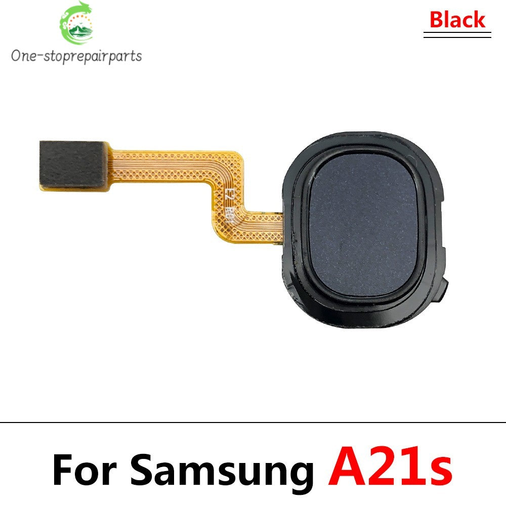New For Samsung A10S A20S A21s A30s A50s A70s Fingerprint Sensor Home Return Key Menu Button Flex Ribbon Cable Samsung phone repair parts