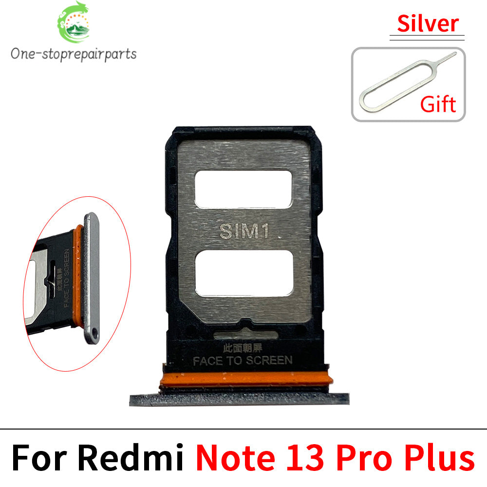 New For Xiaomi Redmi Note 13 Pro Plus 4G 5G SIM Card Tray Slot Holder Adapter Accessories  Xiaomi  Xiao mi phone repair parts
