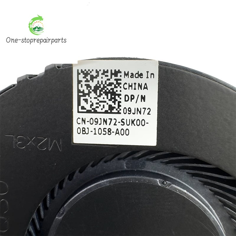 NEW ORIGINAL Laptop CPU Cooling Fan For DELL Inspiron 7490 E7490 09JN72 Dell laptop repair parts