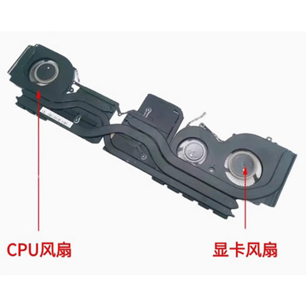 For MSI Creator Z16 A11UET MS-1571 Laptop CPU GPU Cooler Cooling Heatsink Fan