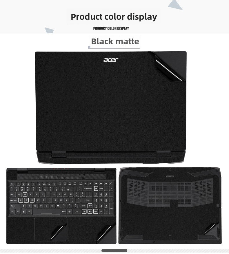 ACER Predator AN515-58 Laptop Film SF314 Acer Swift5 15 inch 4 black matte silver gray body case sticker protective film