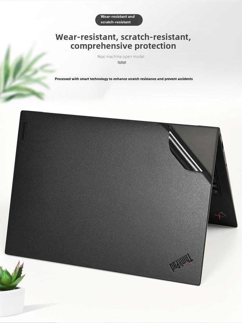 ThinkPad Lenovo X1 series Carbon/Nano notebook Yoga computer body film T14s X13 E15 2024 year body case sticker black matte protective film