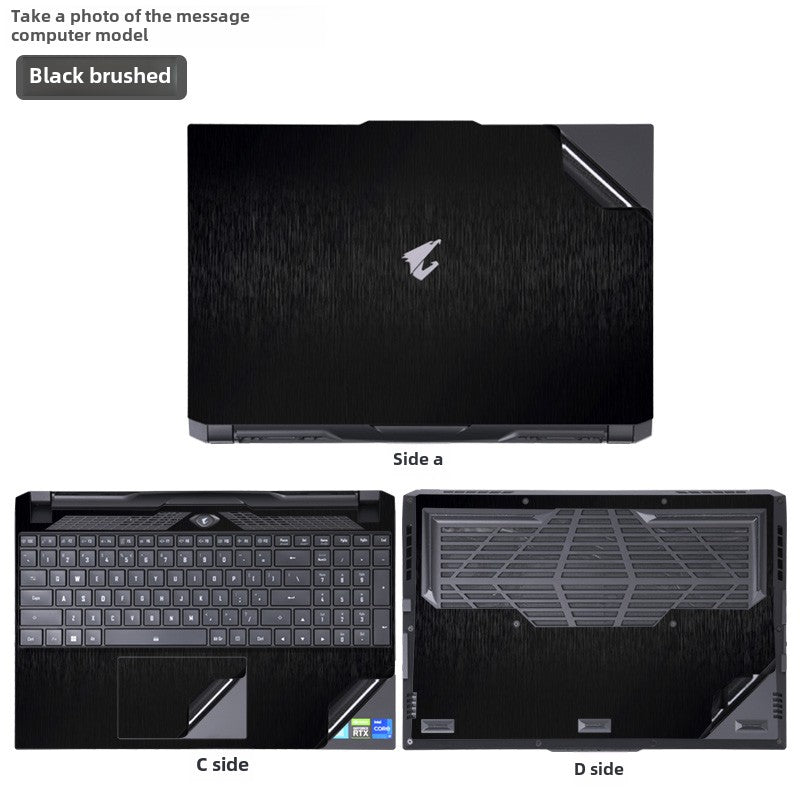 GIGABYTE AORUS Gaming Laptop 15G/17G Computer 15P Sticker XC21 WB20 Edition 15.6 inch 17.3 Solid Color RX5L Body RX7G Case RC47 Wrap KB Protective Film