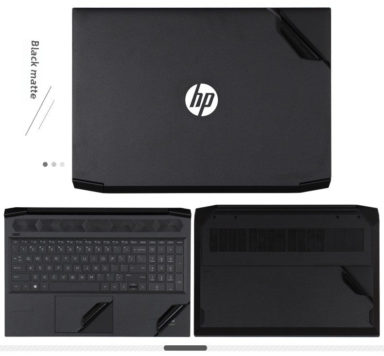 HP Victus 987 6th generation 5/4/3 laptop film 16 inch 15.6 inch black matte Max without glue Plus17 body case sticker 2023 game book protective film