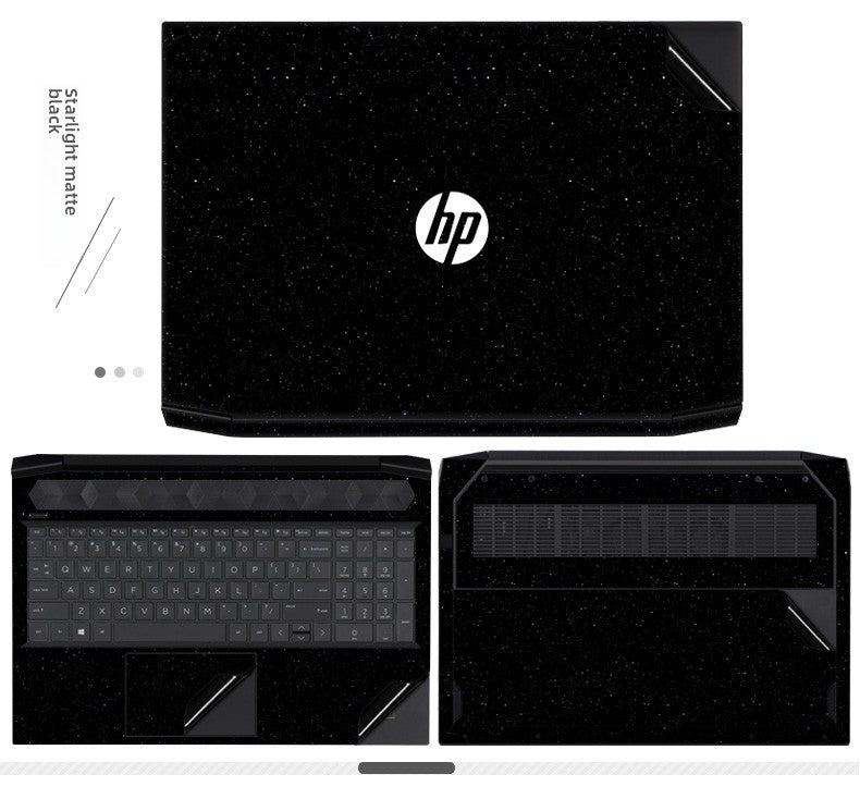 HP Victus 987 6th generation 5/4/3 laptop film 16 inch 15.6 inch black matte Max without glue Plus17 body case sticker 2023 game book protective film