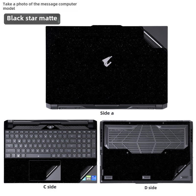 GIGABYTE AORUS Gaming Laptop 15G/17G Computer 15P Sticker XC21 WB20 Edition 15.6 inch 17.3 Solid Color RX5L Body RX7G Case RC47 Wrap KB Protective Film