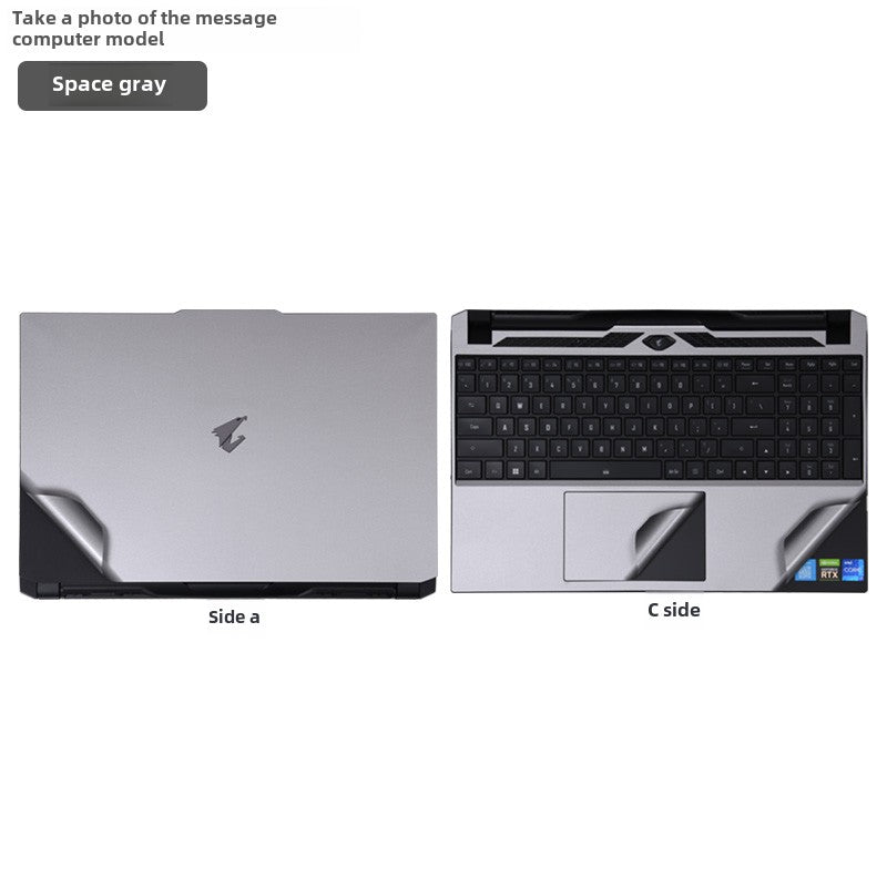 GIGABYTE AORUS Gaming Laptop 15G/17G Computer 15P Sticker XC21 WB20 Edition 15.6 inch 17.3 Solid Color RX5L Body RX7G Case RC47 Wrap KB Protective Film