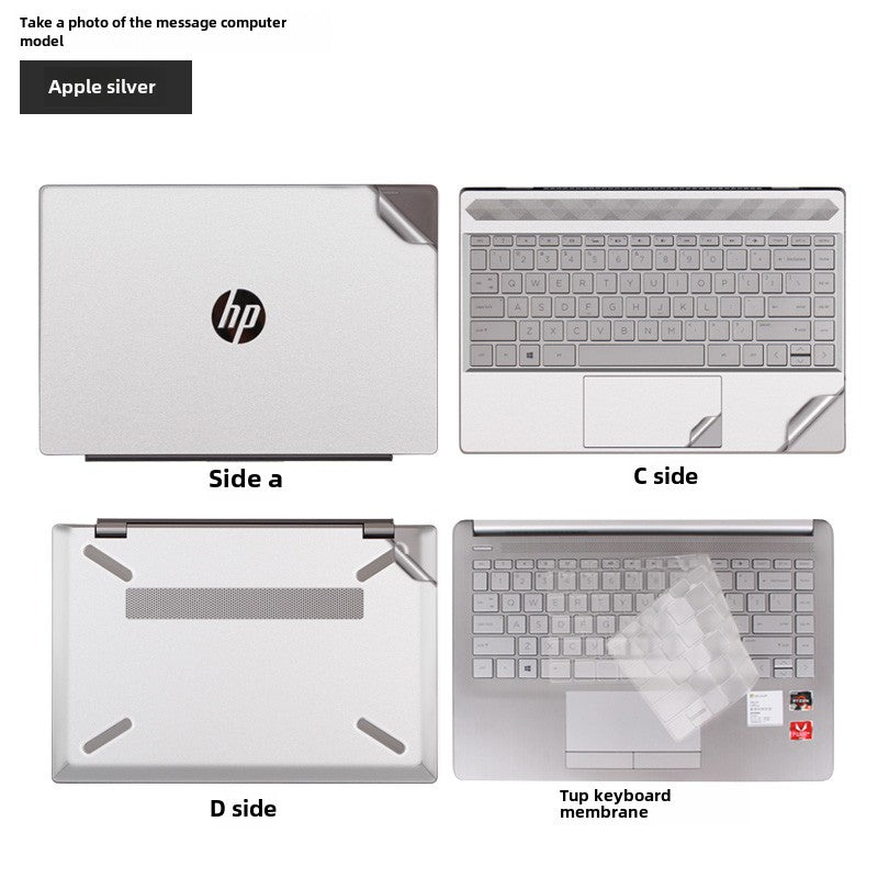 HP BookPro 13/14 series 13.3 inch 14.6 notebook X360 computer 348 sticker 340 advanced version G5 powder pure G7 color ENVY body 13-an shell TX film TU protective film DX