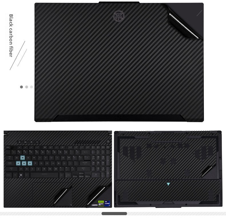 2024 ASUS TUF ExpertBook 14 Vivobook Pro15 Notebook P2451FA Computer Film Ryzen Edition Black Starlight Scrub Body Case Sticker Transparent Silver Gray Carbon Fiber Protective Film