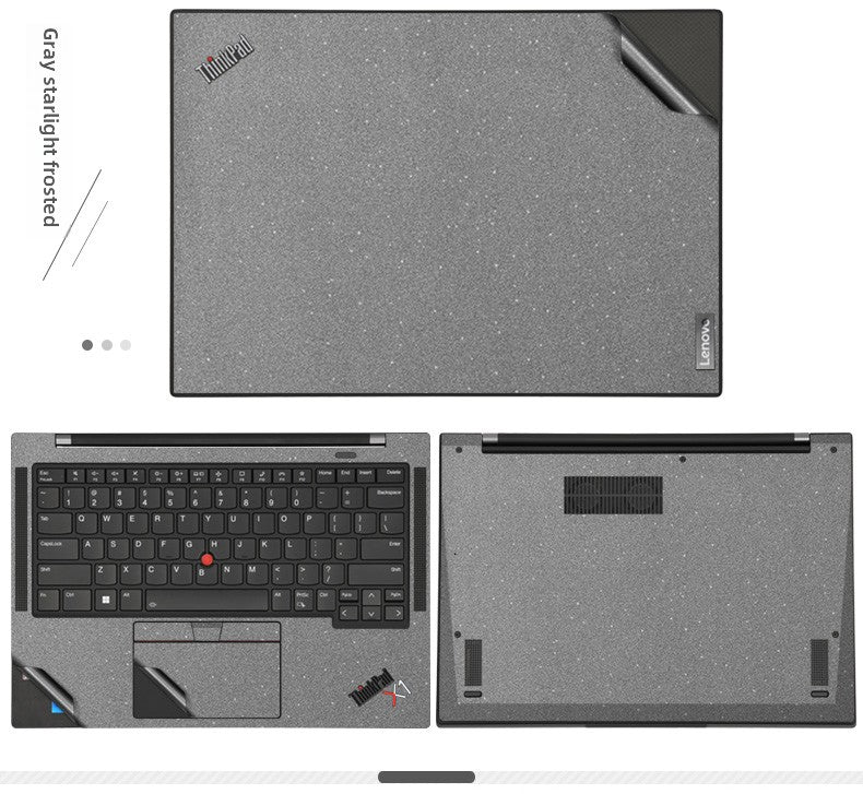 ThinkPad Lenovo X1 series Carbon/Nano notebook Yoga computer body film T14s X13 E15 2024 year body case sticker black matte protective film