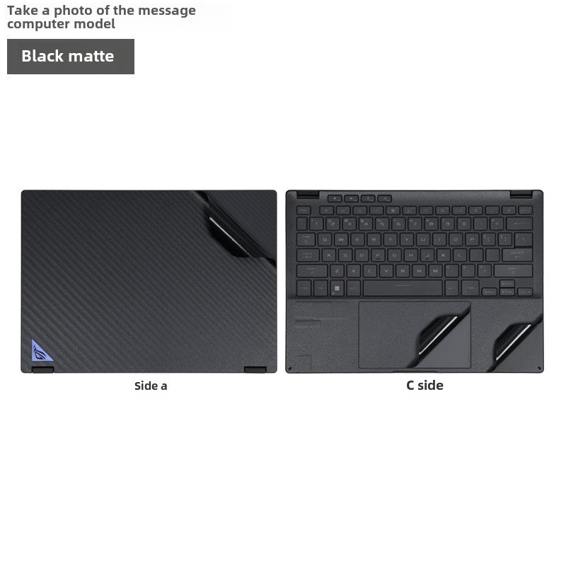 Asus ROG Zephyrus 13/14/15 16 NOTEBOOK GV301 film A401 solid color sticker 13/14 inch 15.6 body starlight matte black shell transparent protective film