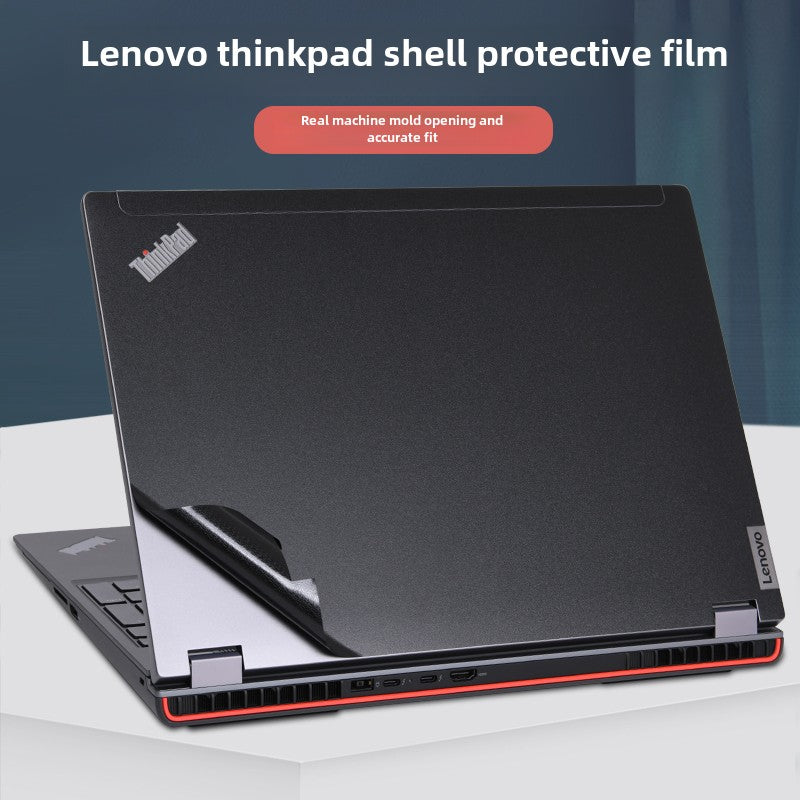 Lenovo Thinkpad notebook P16V computer film P16S GEN1 black matte 2023 silver gray sticker P50 mobile workstation P72 body case protective film