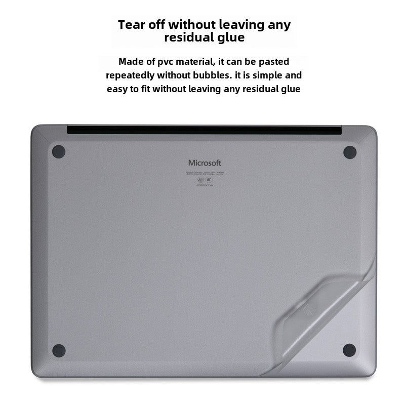 Applicable to Microsoft Surface Laptop7/Pro11/Go2 laptop film 2024 white transparent matte black silver gray shell back sticker without glue tablet protective film