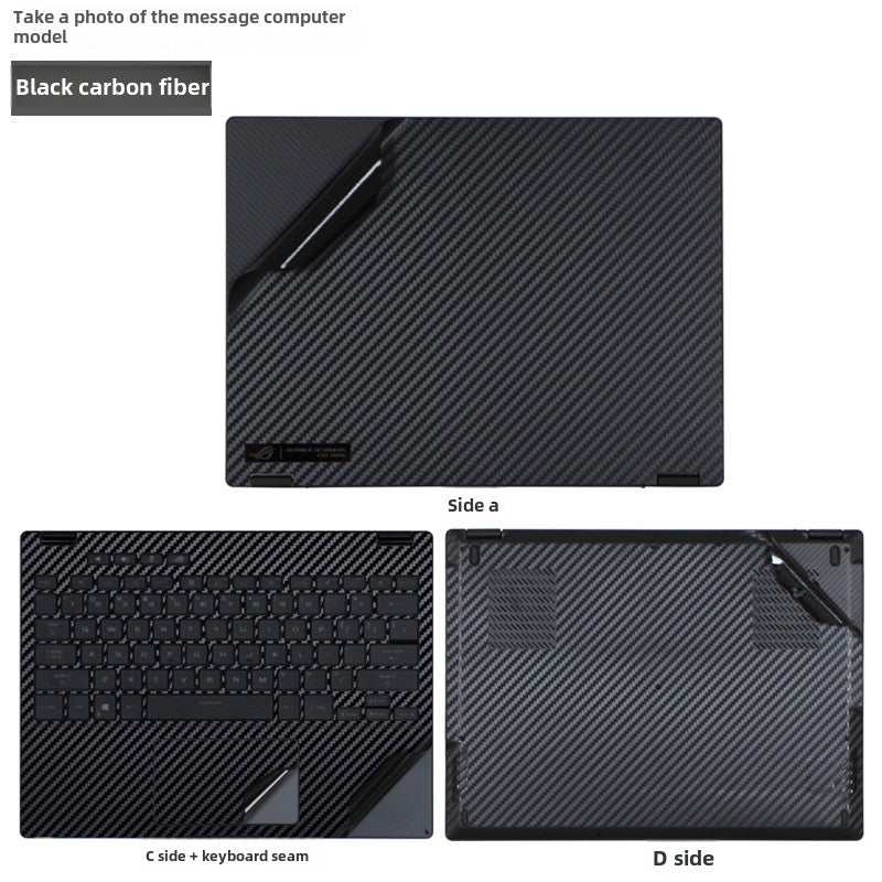 Asus ROG Zephyrus 13/14/15 16 NOTEBOOK GV301 film A401 solid color sticker 13/14 inch 15.6 body starlight matte black shell transparent protective film