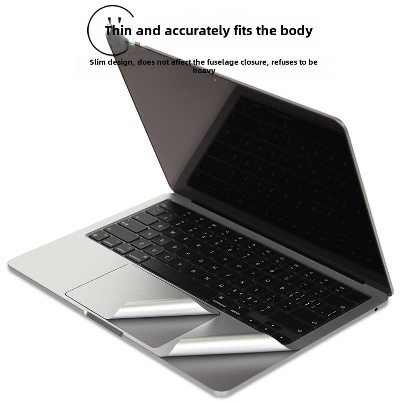 Apple MacBook Pro14/Air13/15 inch 16 inch M3 computer sticker 2023 body 15.3 transparent film A2941 silver gray midnight case protective film