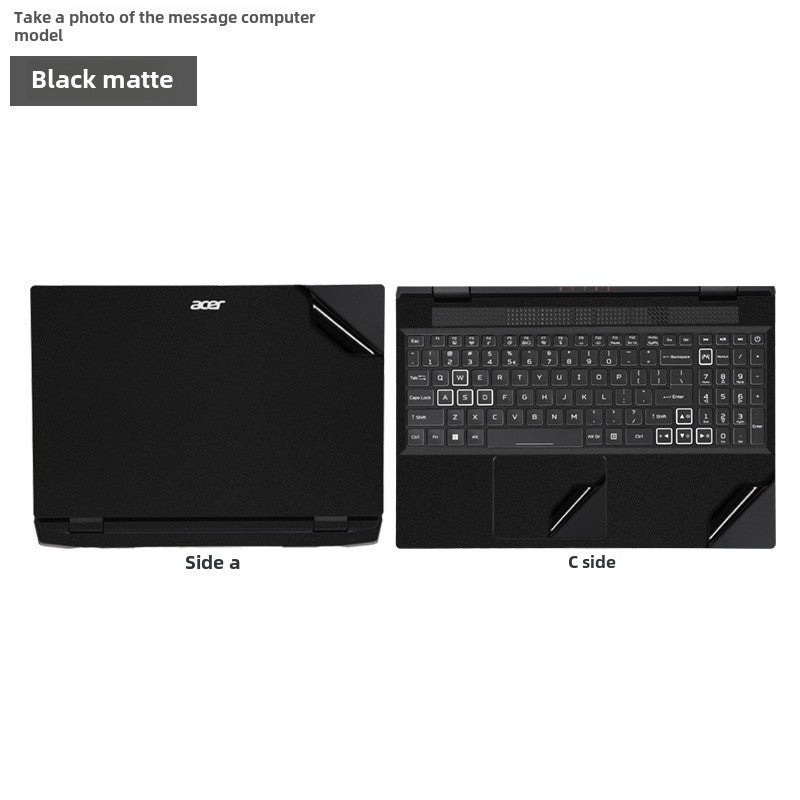 ACER Predator AN515-58 Laptop Film SF314 Acer Swift5 15 inch 4 black matte silver gray body case sticker protective film