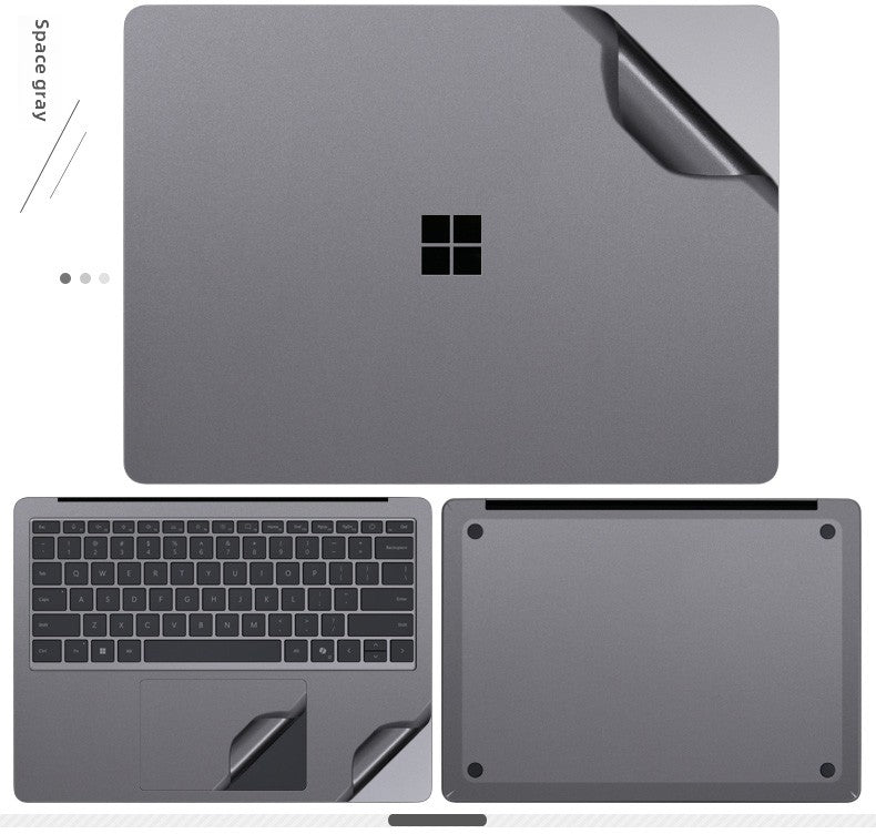 Applicable to Microsoft Surface Laptop7/Pro11/Go2 laptop film 2024 white transparent matte black silver gray shell back sticker without glue tablet protective film