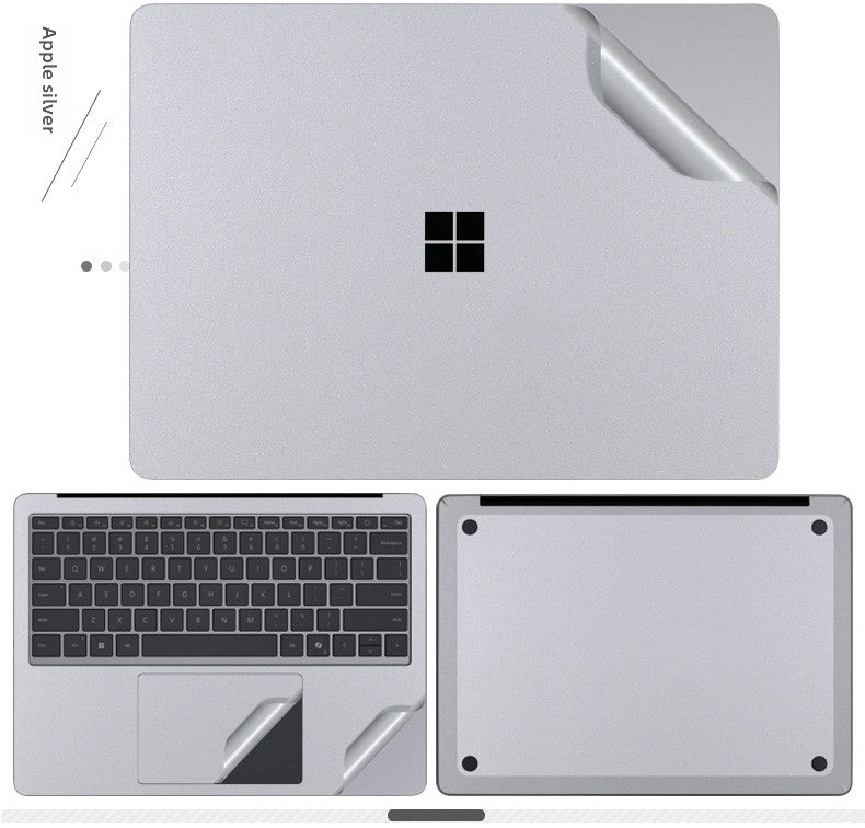 Applicable to Microsoft Surface Laptop7/Pro11/Go2 laptop film 2024 white transparent matte black silver gray shell back sticker without glue tablet protective film