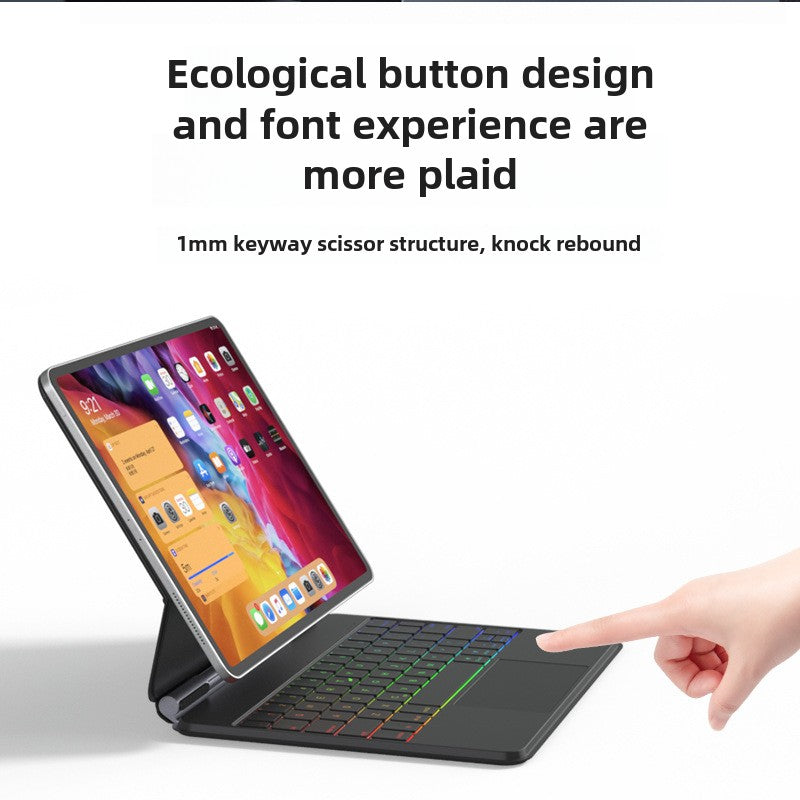 New iPad protective keyboard for 2024 iPad Air 11 inch M2 magnetic keyboard Air4/Air5