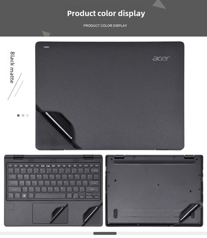 Acer TravelMate B311 Nitro5 Laptop Film AN515 Acer Tomahawk PH317 Body Case Black Frosted Sticker Predator Helios300 Protective Film