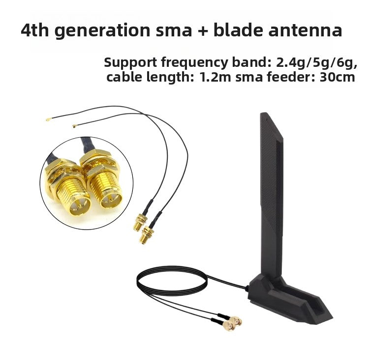 ASUS z390z490 z690 m13h snow blowing main board antenna 2.4g5g6g high gain ax210 wifi6e 14008-05760200 14008-05760200-ANT