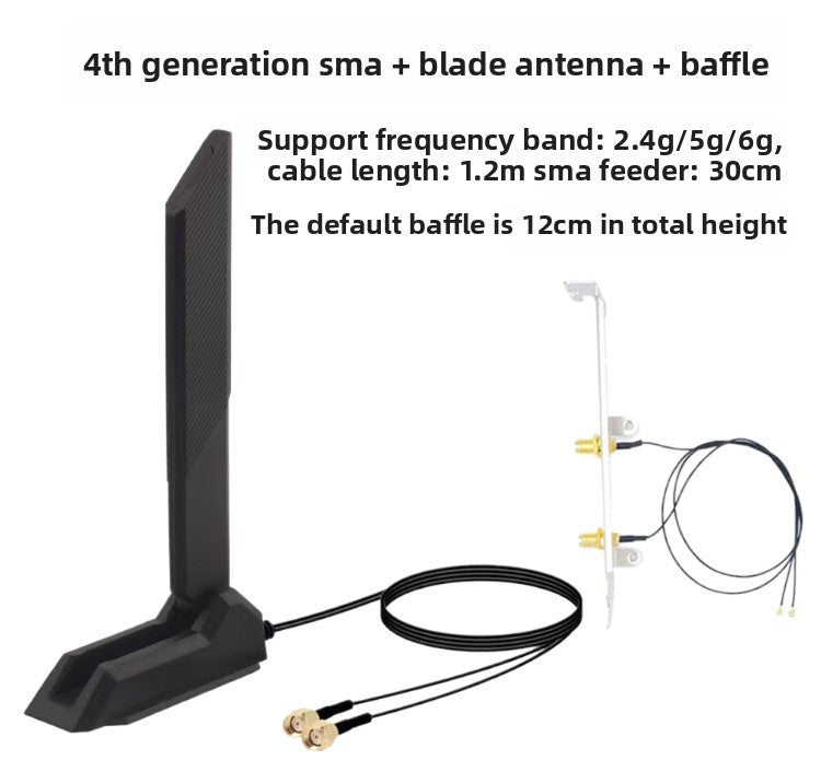ASUS z390z490 z690 m13h snow blowing main board antenna 2.4g5g6g high gain ax210 wifi6e 14008-05760200 14008-05760200-ANT