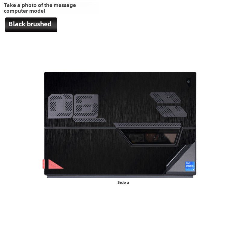 2023 Asus ROG Zephyrus X Laptop Film 13.4 inch Tablet Black Frosted Silver Grey Sticker Lightweight 2-in-1 Body Case, Protective Film