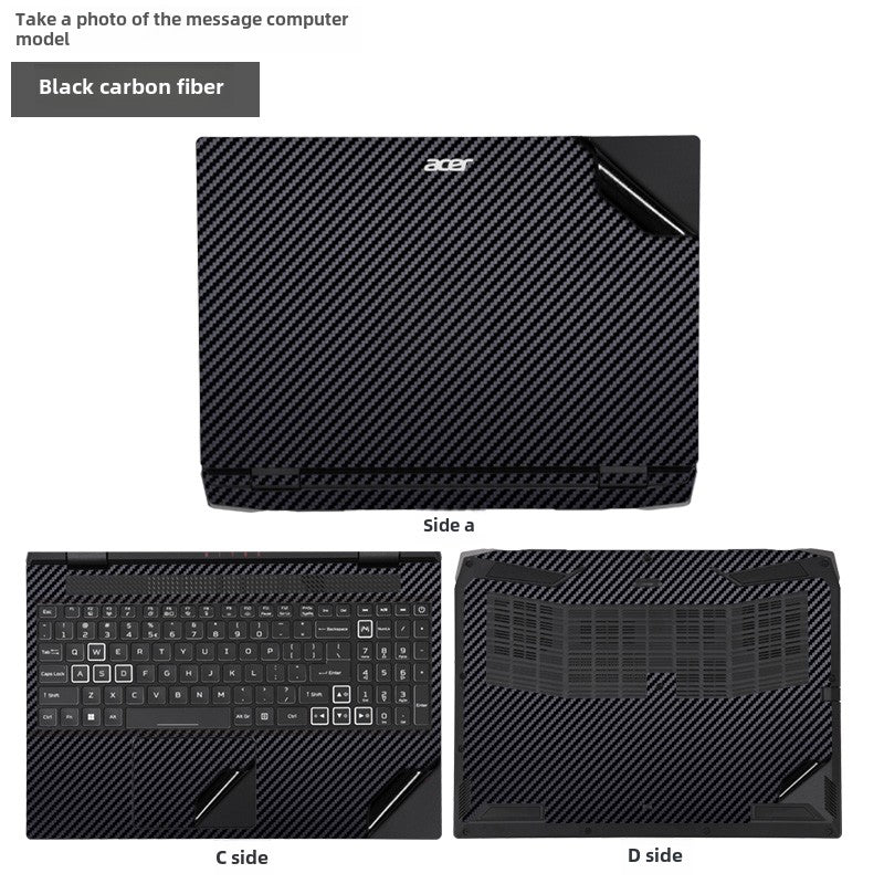 ACER Predator AN515-58 Laptop Film SF314 Acer Swift5 15 inch 4 black matte silver gray body case sticker protective film