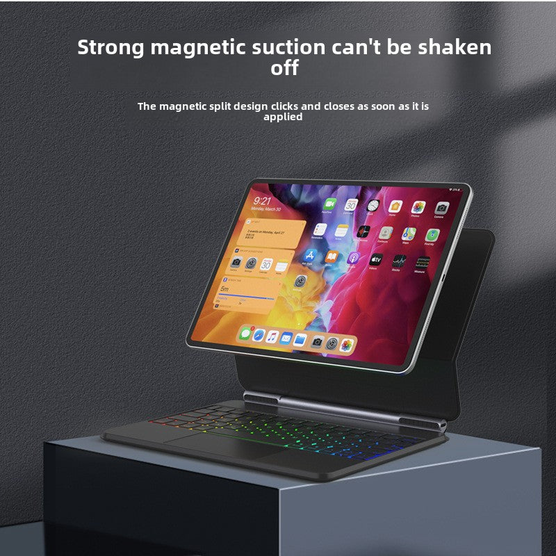 For iPad Air 11 (M2) 2024 keyboard iPad air4/5 Magnetic levitation global touch protective case