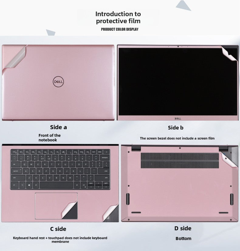 Dell Dell 14.6 inch 5408 Lingyue 5401 notebook 5405 computer 7460 solid color 7472 shell 7490 sticker 5493 body 5480 protection 5488 film 5498 Inspiron