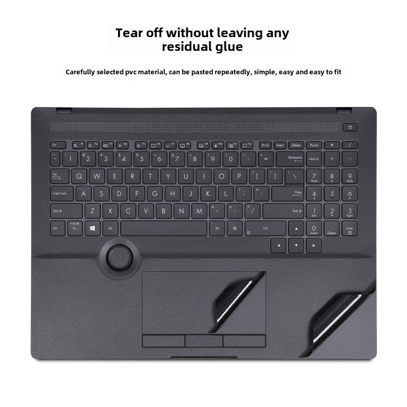 ASUS Pro Art 16-inch 2022 Laptop Film Ryzen Edition Black Frosted Body Case No Glue Sticker Carbon Fiber Anti-fingerprint Transparent Matte Dust-proof Protective Film