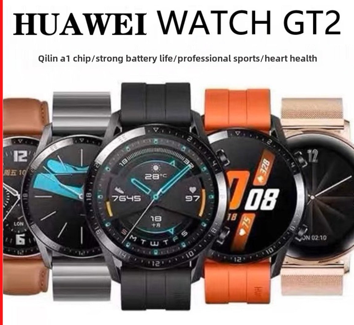 Used Huawei Watch GT2 Watch Original Genuine Smart Sports Gt2Pro ECG Men's and Women's 4246mm