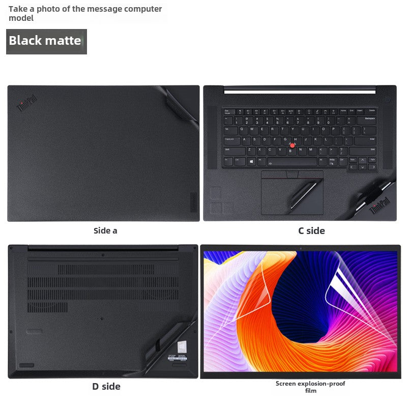 ThinkPad Lenovo T14S GEN3 notebook X13 G2 computer T14 film L15 black gen1 sticker 2023 body E15T shell E14L Ryzen version L15P15V protective film