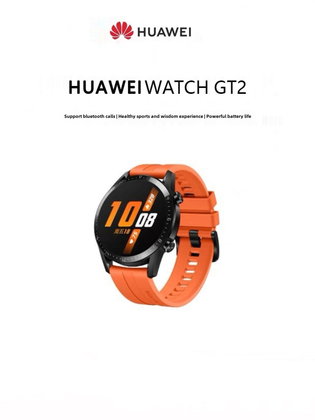 Used Huawei Watch GT2 Watch Original Genuine Smart Sports Gt2Pro ECG Men's and Women's 4246mm