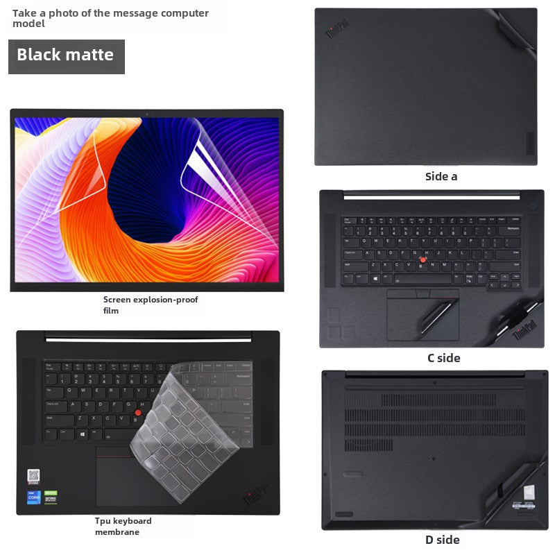 ThinkPad Lenovo T14S GEN3 notebook X13 G2 computer T14 film L15 black gen1 sticker 2023 body E15T shell E14L Ryzen version L15P15V protective film