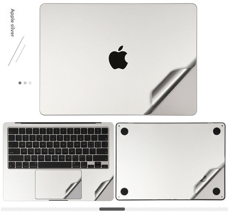 Apple MacBook Pro14/Air13/15 inch 16 inch M3 computer sticker 2023 body 15.3 transparent film A2941 silver gray midnight case protective film